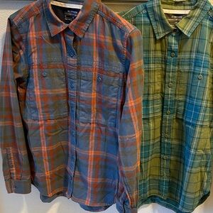 Bundle REI Cotton Flannel Shirts